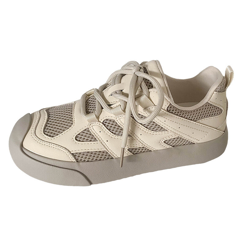 

Кроссовки для образа жизни Женские низкие Jimixiong, цвет Cream Beige