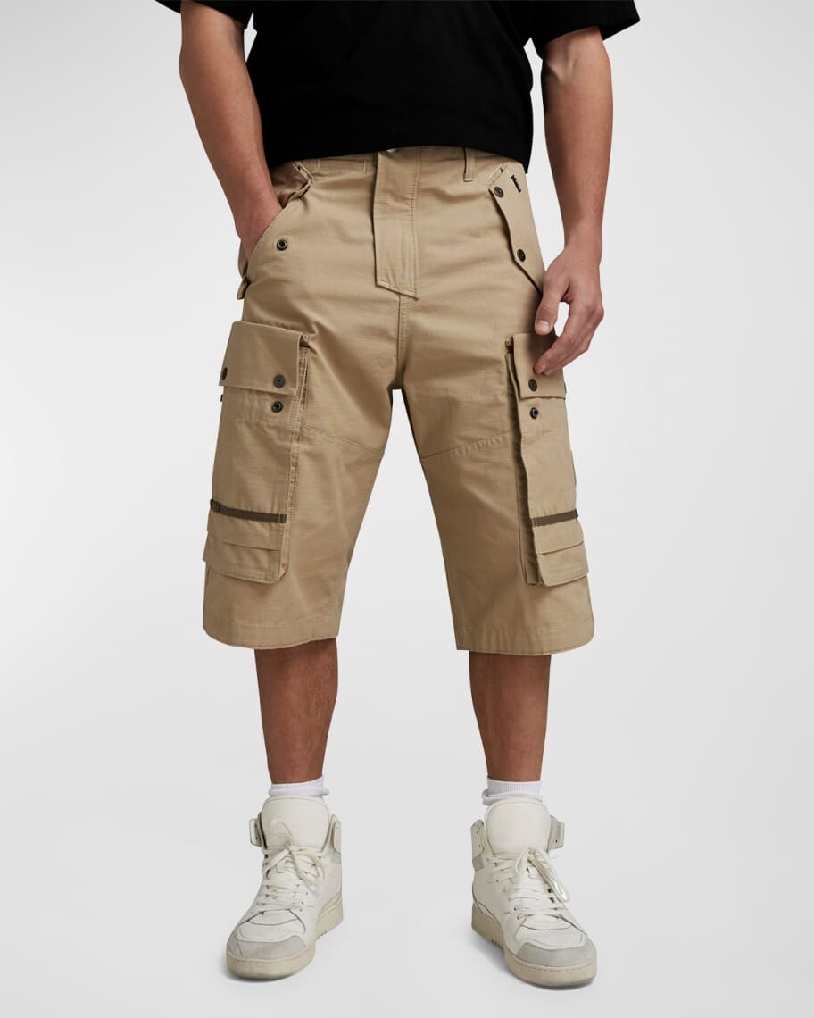 

Мужские хлопковые шорты карго из бамбука G-STAR RAW