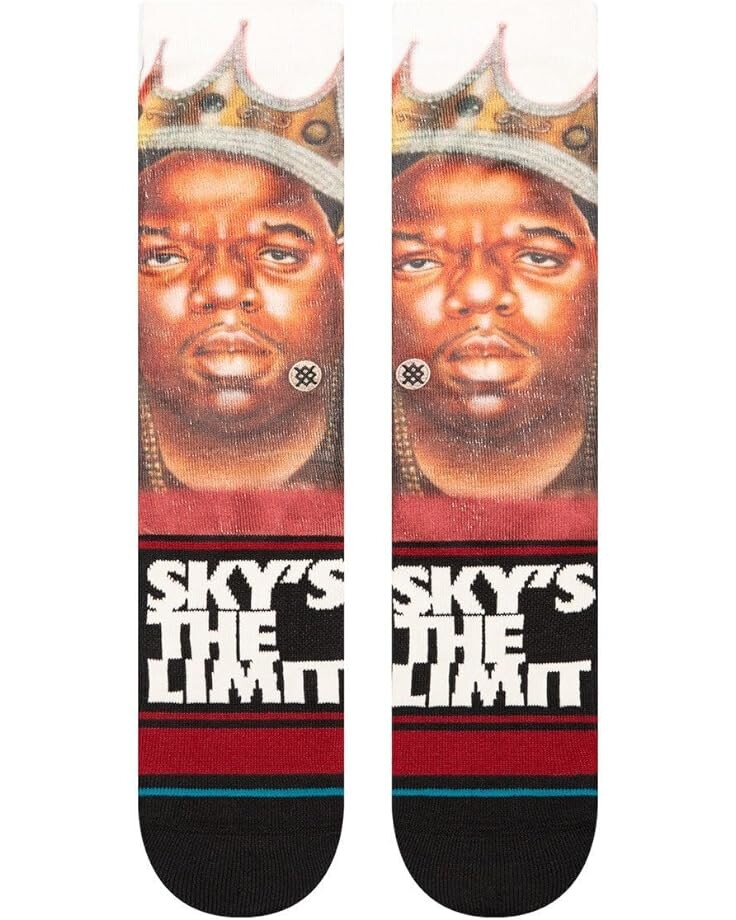 

Носки Stance Skys The Limit Notorious Big, черный