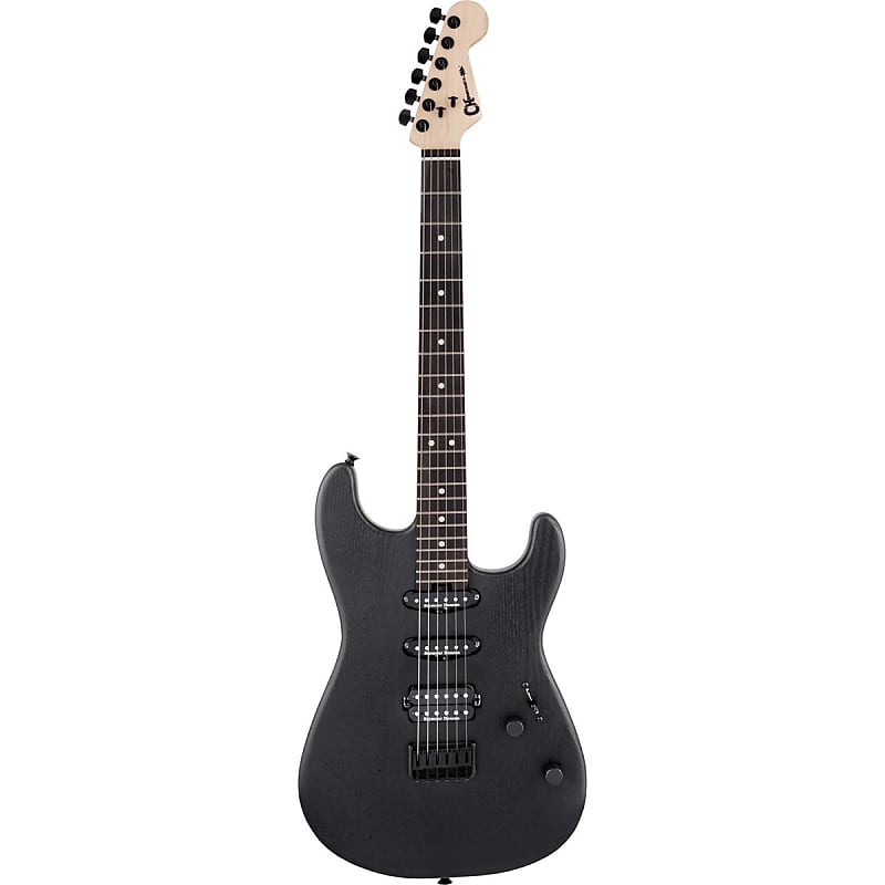 Электрогитара Charvel Pro-Mod San Dimas Style 1 HSS HT E Sassafras Electric Guitar, Ebony Fingerboard, Satin Black электрогитара charvel pro mod san dimas sd1 style 1 hss fr e sassafras in satin black