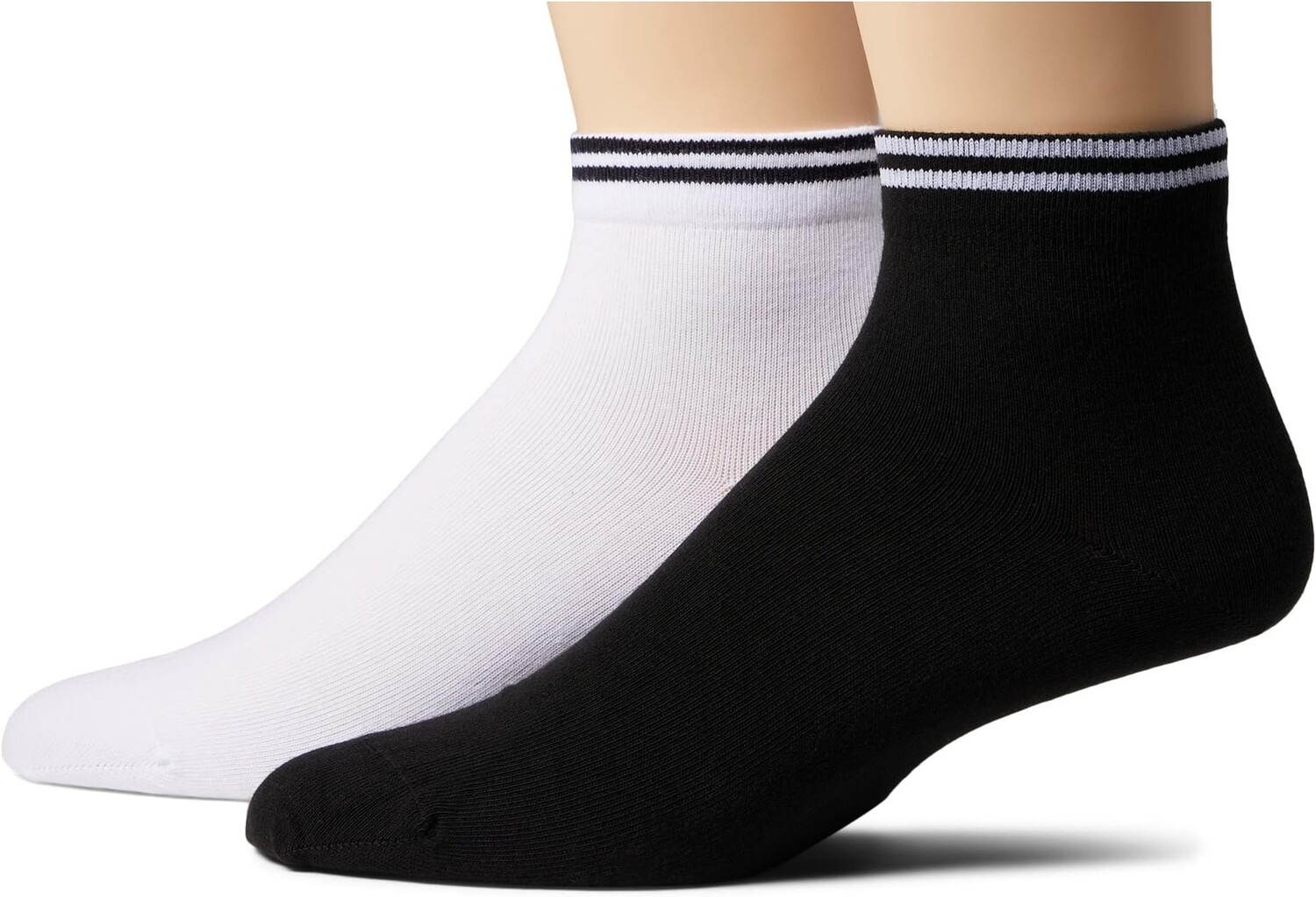 

Две пары носков с рисунком Croc и Lacoste, цвет Black/White