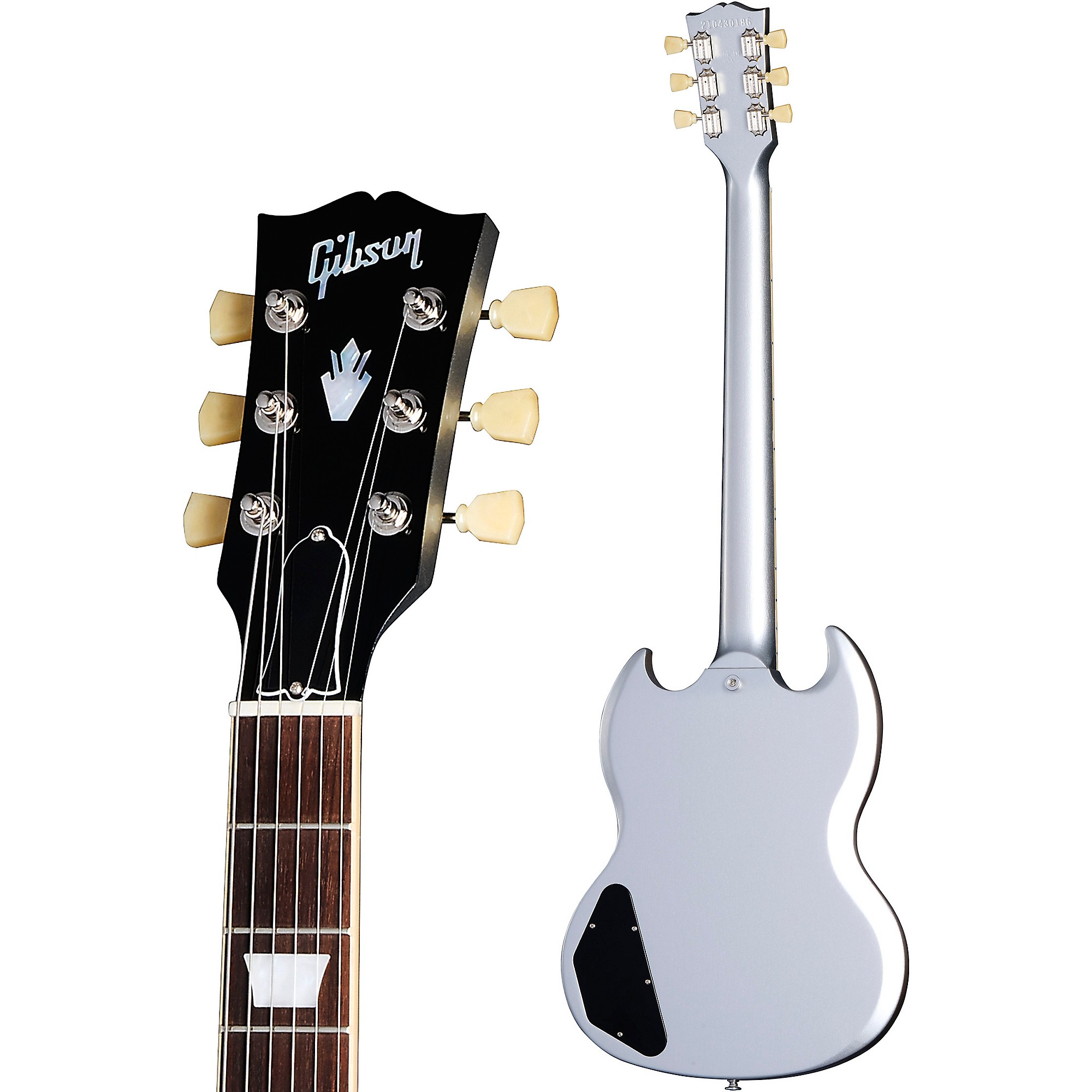 цена Электрогитара Gibson SG Standard '61 Silver Mist