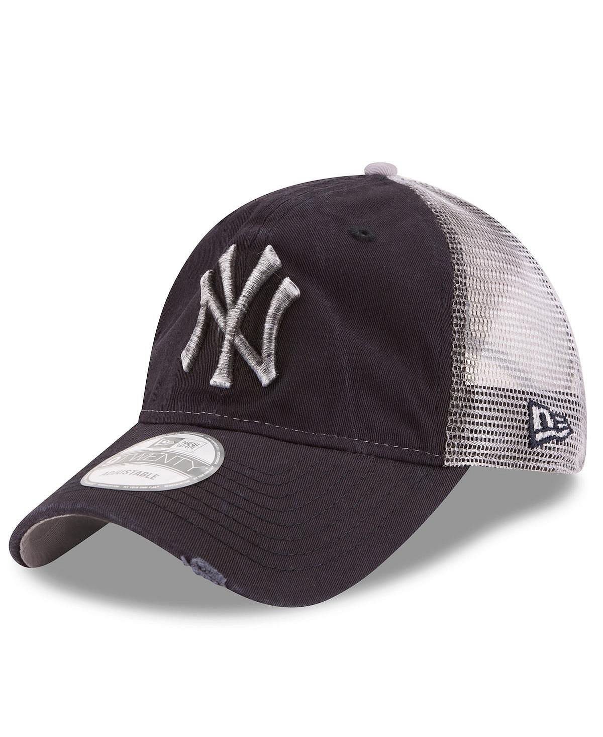 

Мужская темно-синяя регулируемая кепка New York Yankees Team Rustic Trucker 9Twenty New Era