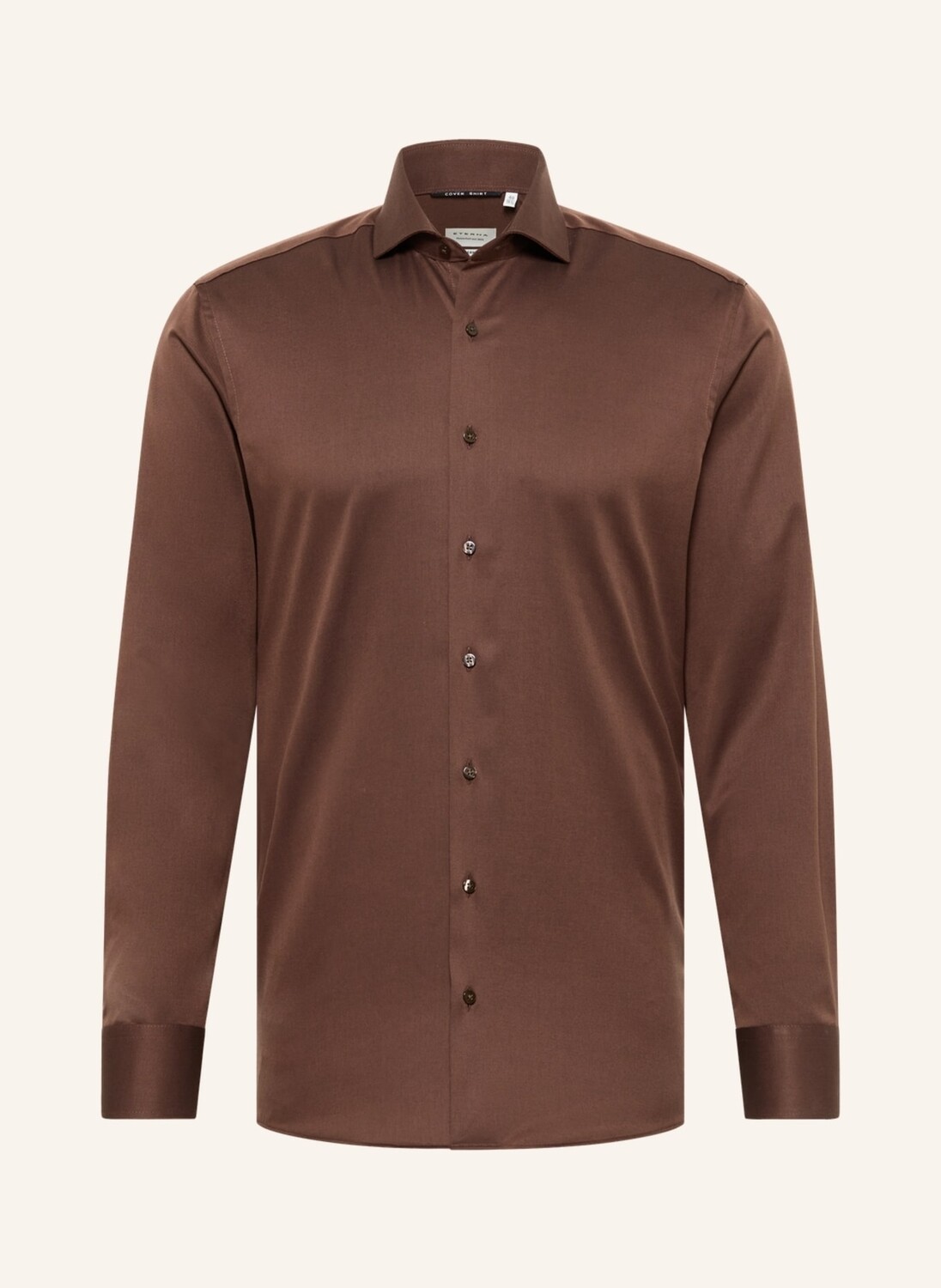 

Рубашка ETERNA SLIM FIT, коричневый