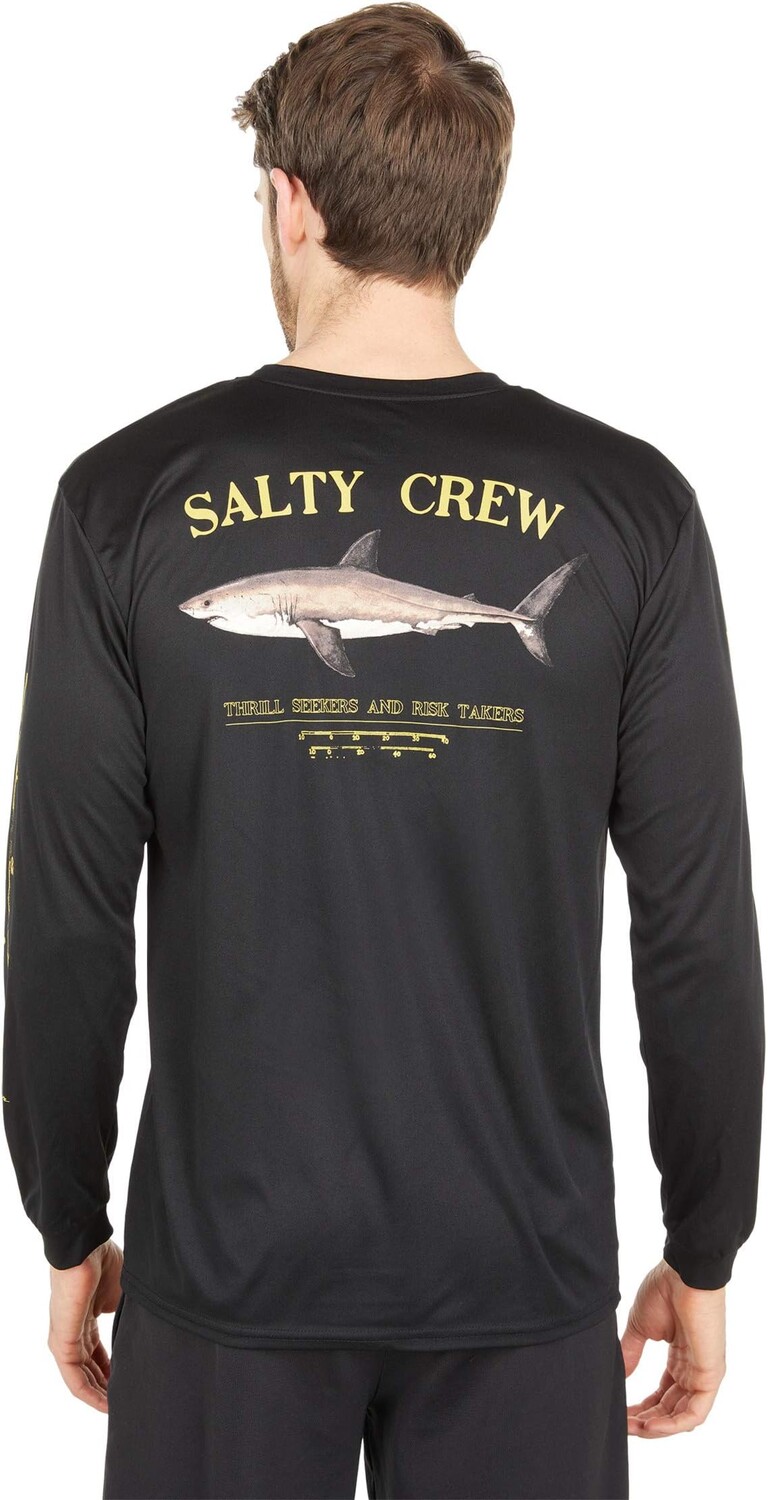 

Футболка Брюса с длинными рукавами Salty Crew, черный