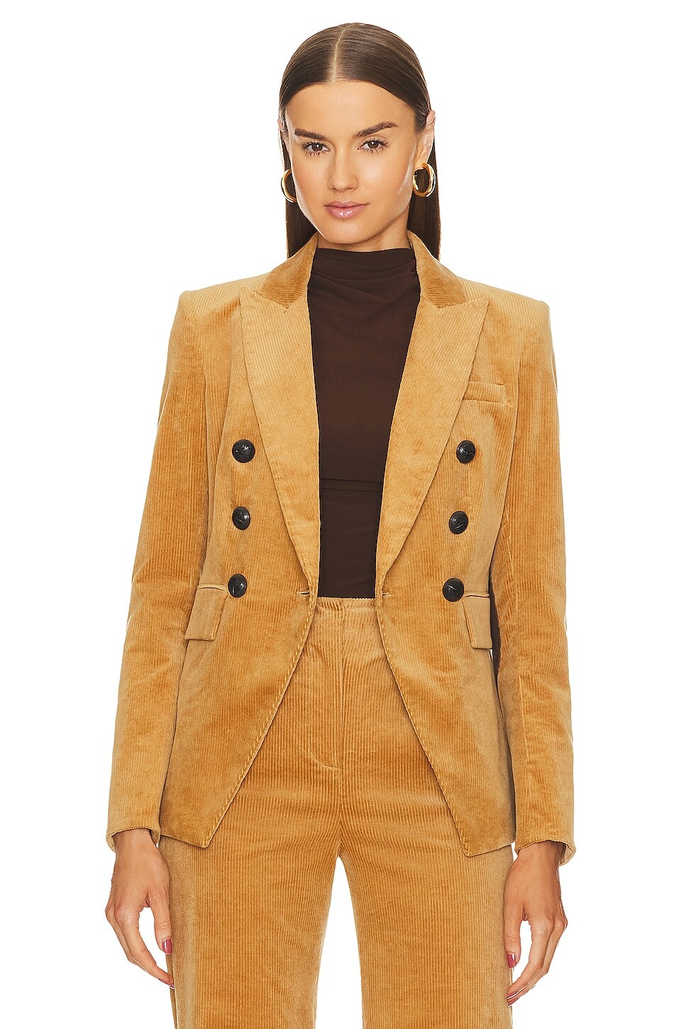 

Куртка Veronica Beard Miller Dickey, хаки