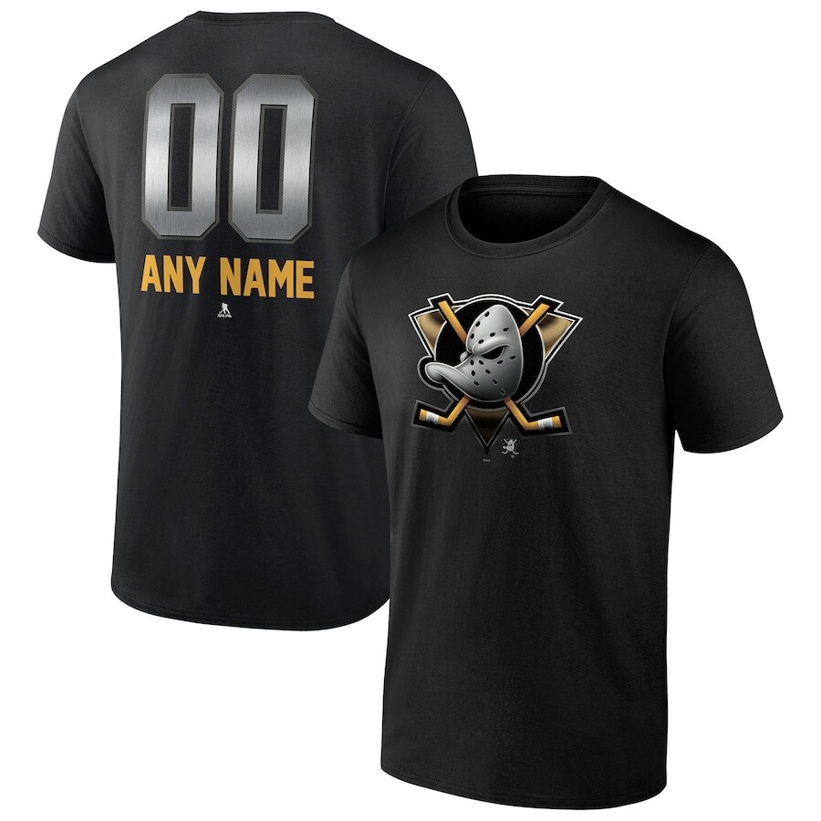

Футболка с коротким рукавом Fanatics Branded Anaheim Ducks, черный