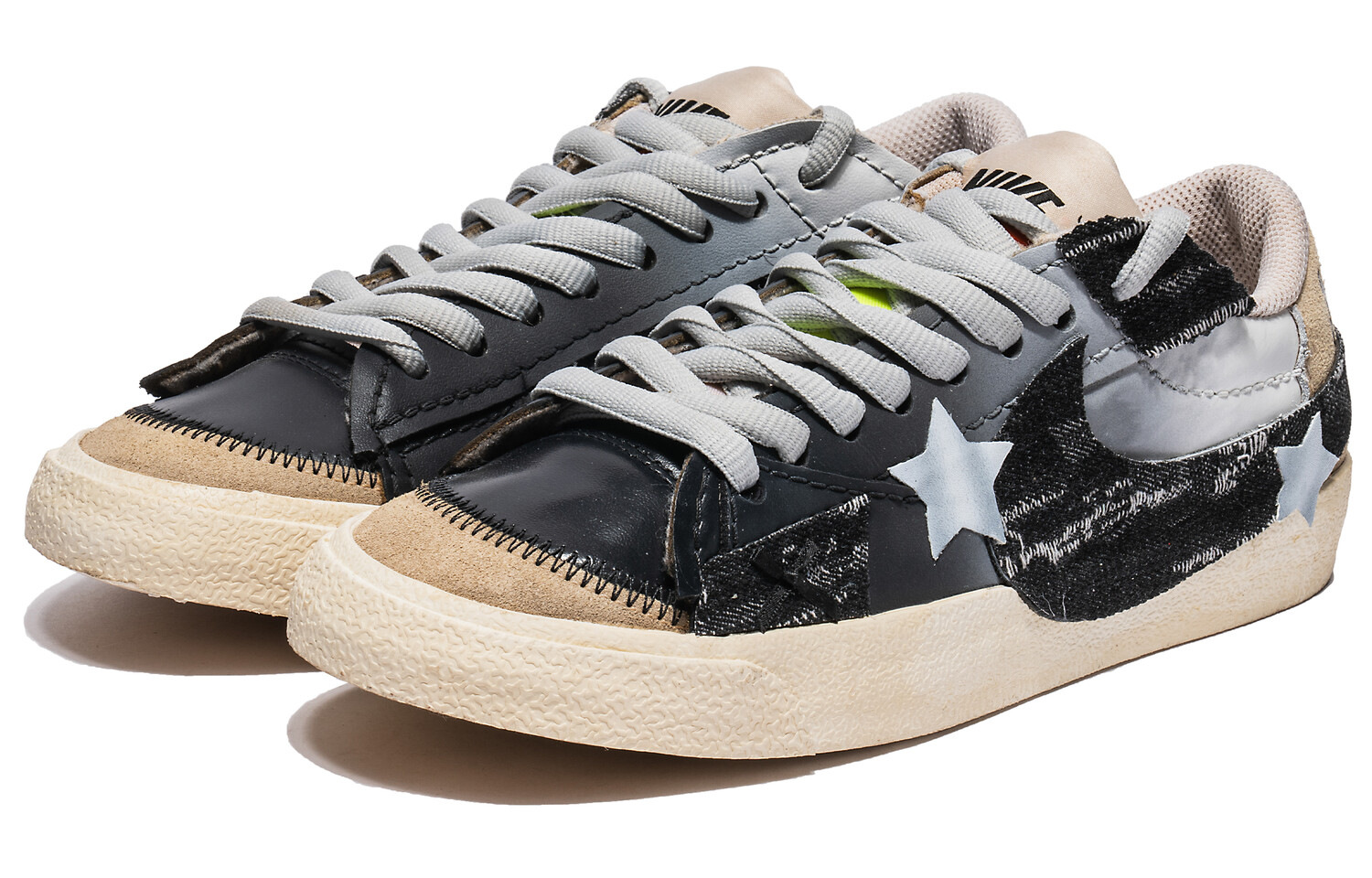 

Кроссовки Blazer Skateboard Shoes Men Low-Top Brown Nike
