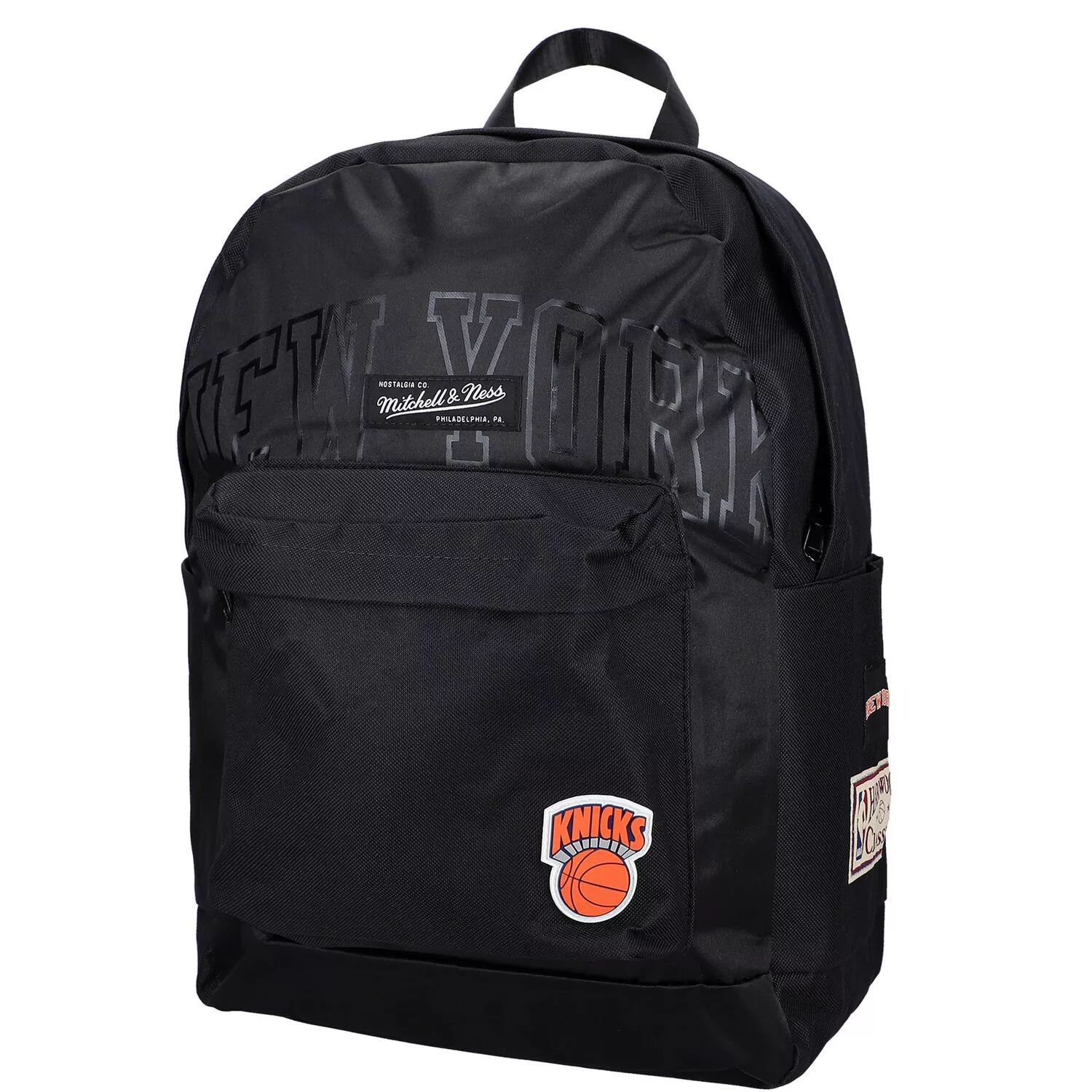 Черный рюкзак Mitchell & Ness New York Knicks Team