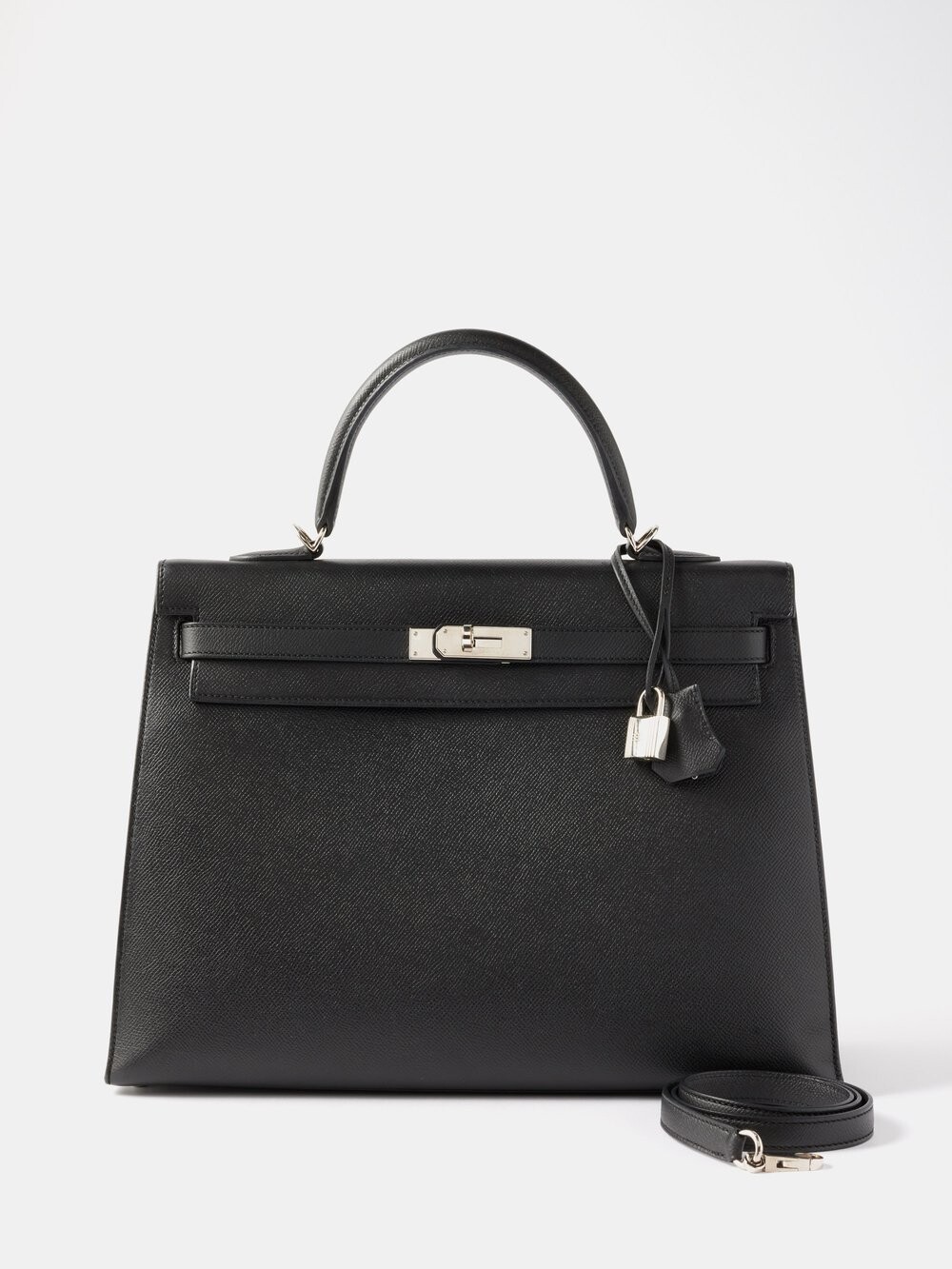 

Сумка hermès kelly 35 см. MATCHES X Sellier, черный