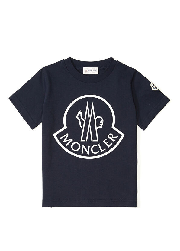 

Футболка для мальчика с логотипом Moncler, синий