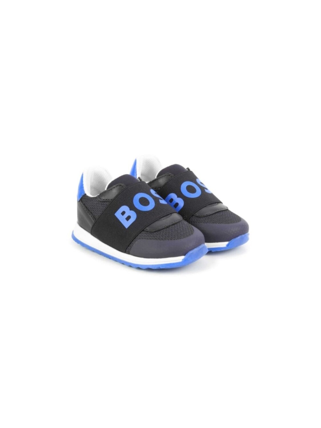 

BOSS Kidswear слипоны с логотипом, черный