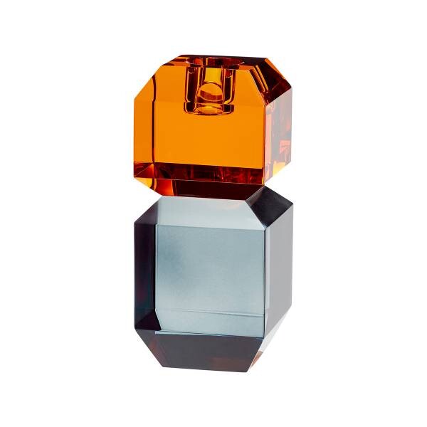 

Подсвечник Hübsch Gem, оранжевый
