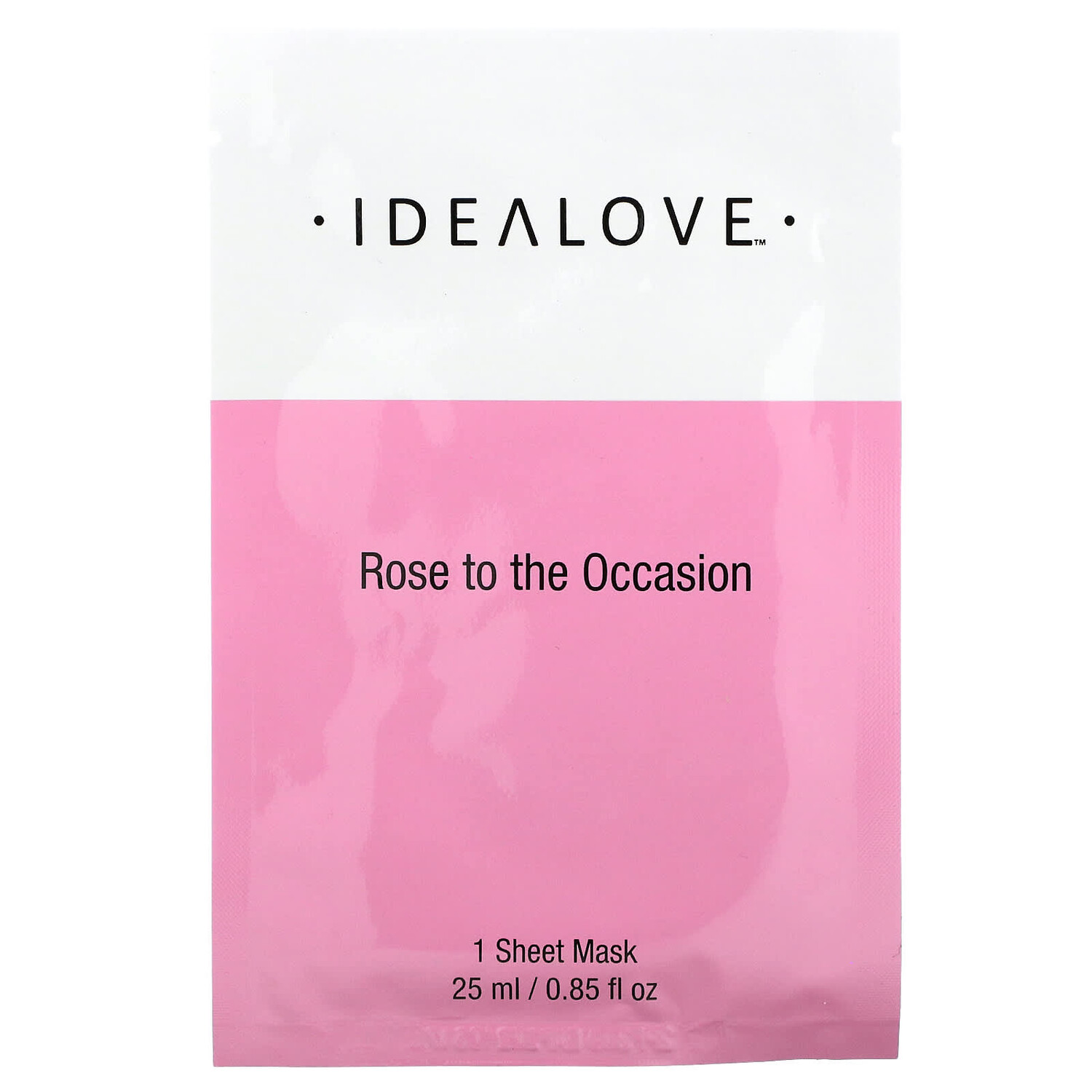 

Rose to the Occasion, тканевая косметическая маска с розовым маслом, 1 шт., 25 мл (0,85 жидк. унции), Idealove