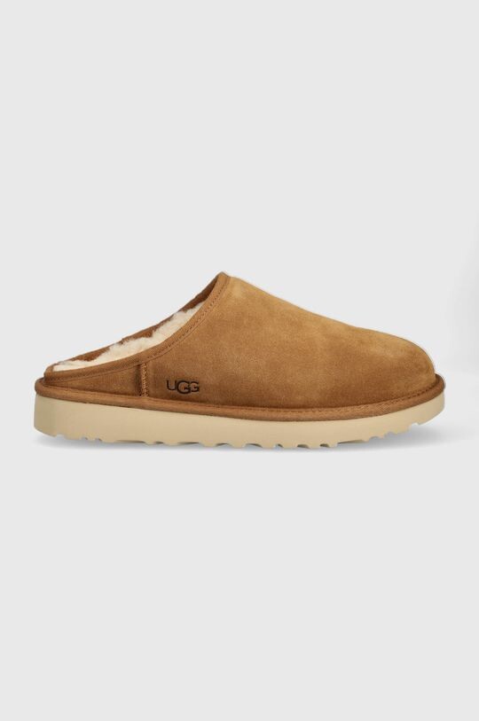 

Замшевые тапочки UGG M Classic Slip-On Ugg, коричневый