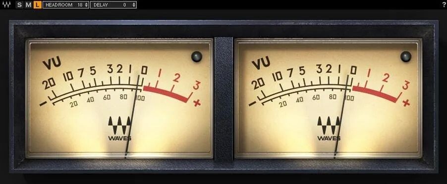 

Плагин виртуального измерения Waves VU Meter