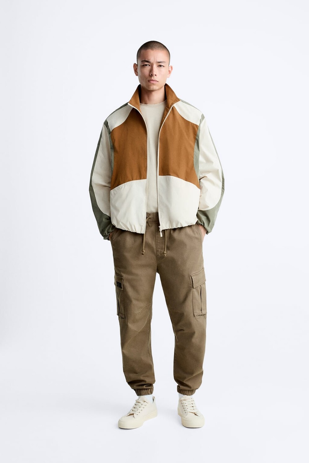 

Брюки карго ZARA, Коричневый