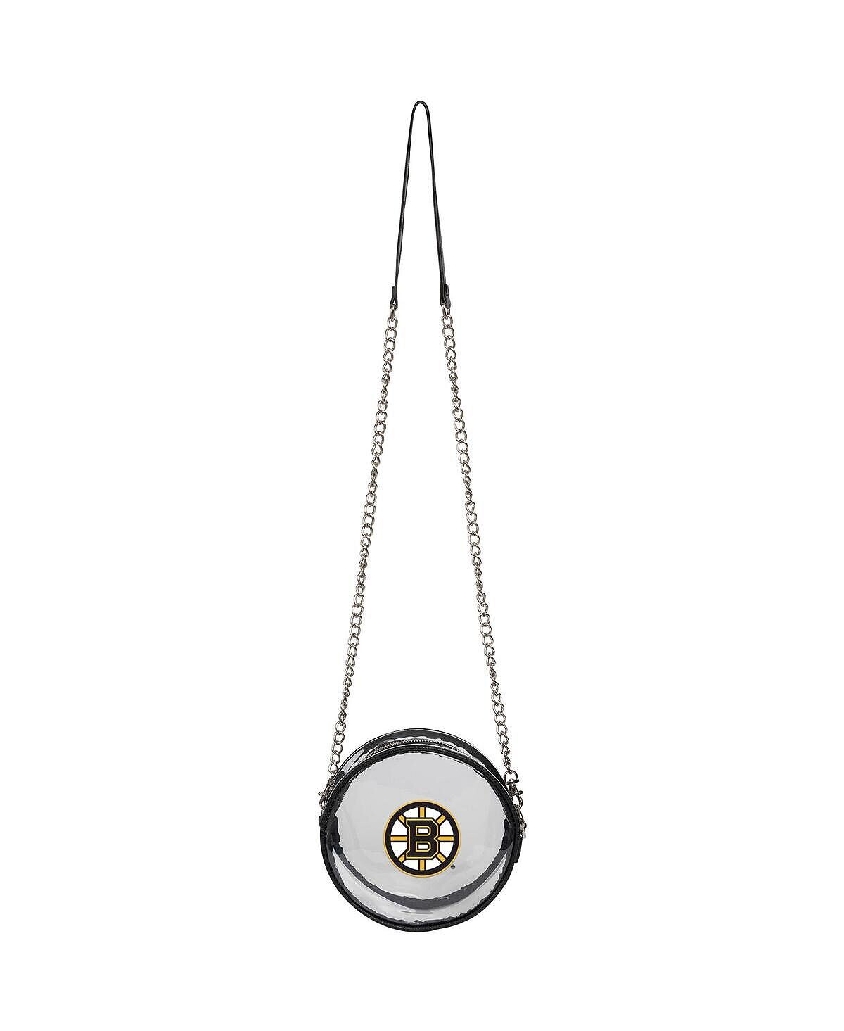 

Женская прозрачная круглая сумочка Boston Bruins FOCO