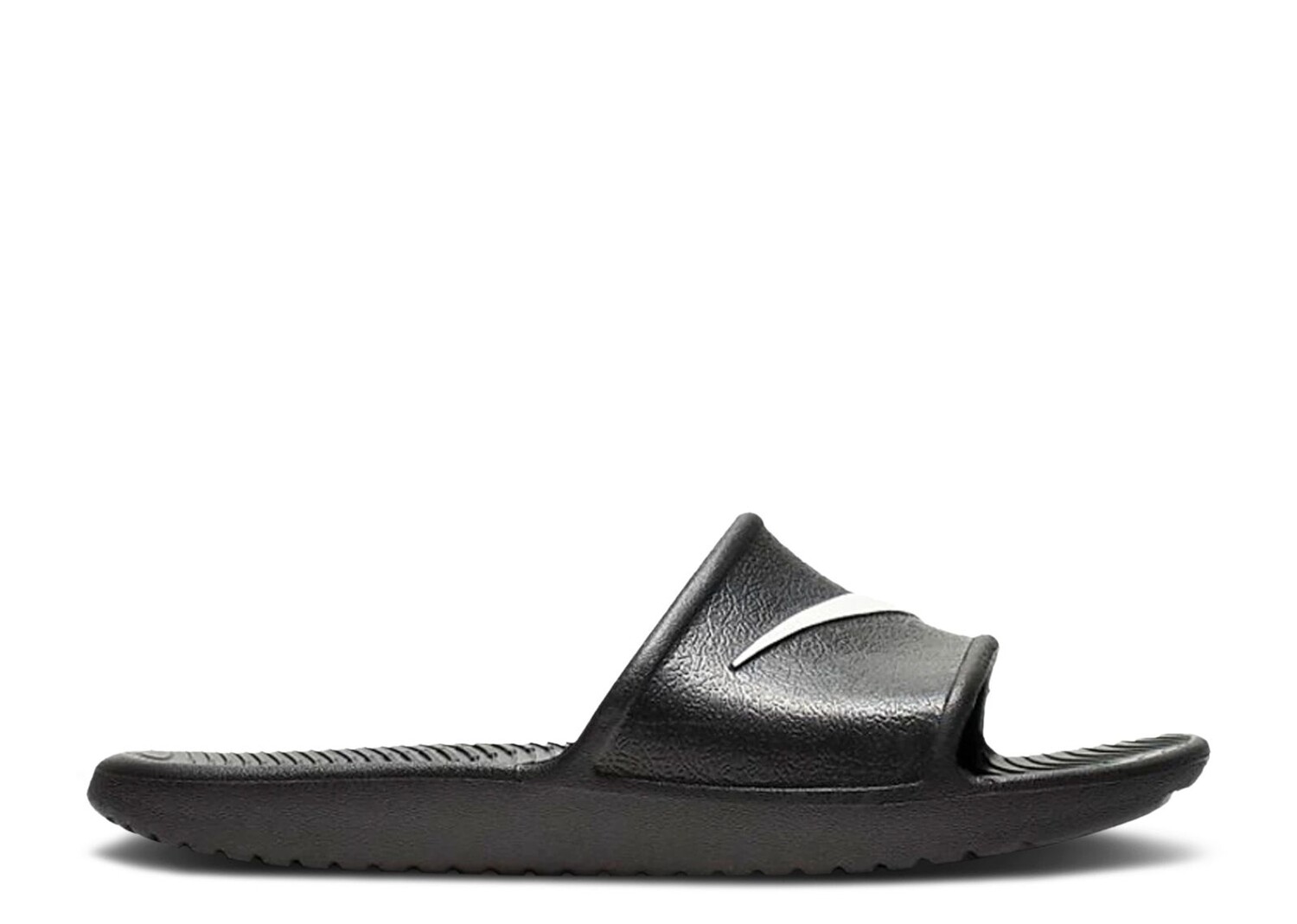 

Кроссовки Nike Kawa Slide Gs 'Black White', черный