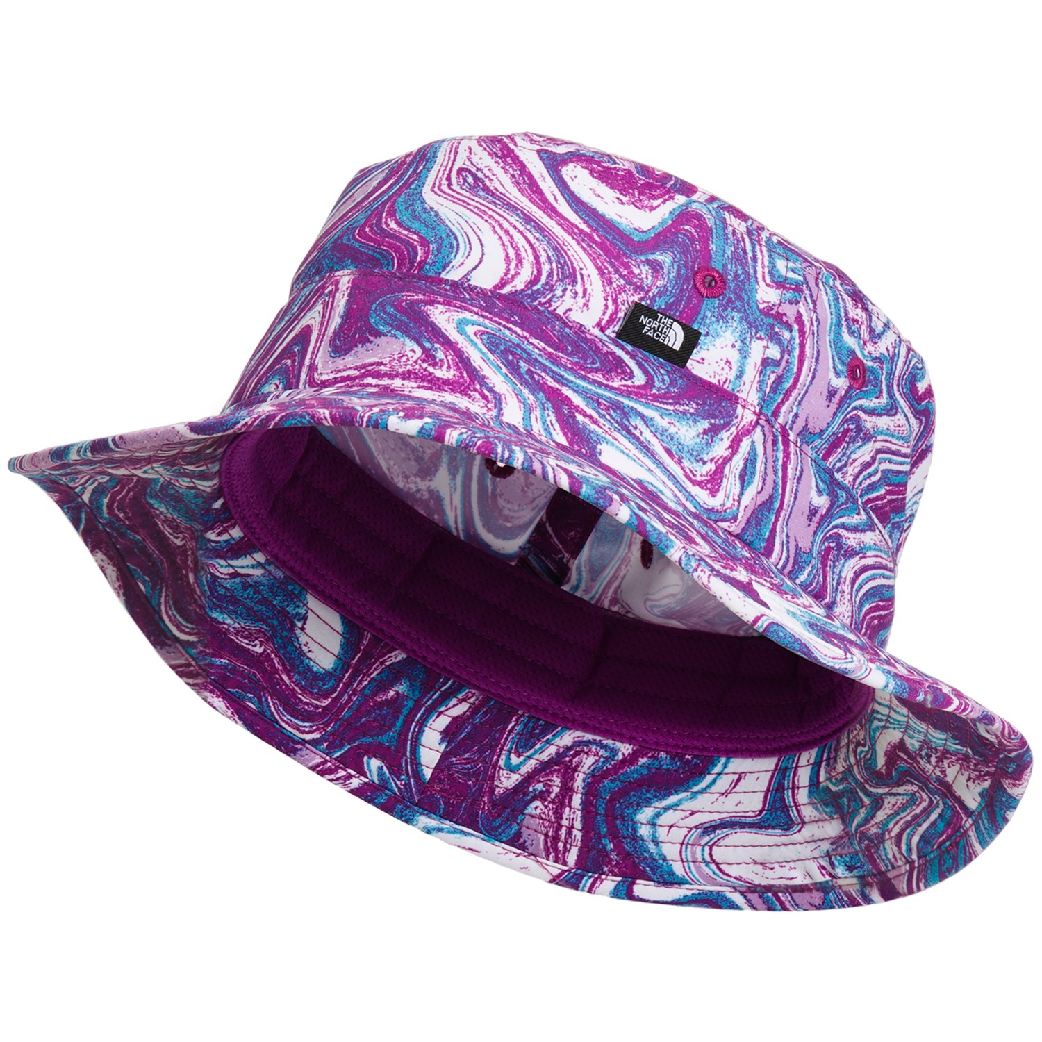 шапка kids class sunshield unisex the north face цвет purple cactus flower water marble Кепка The North Face Class V Brimmer, цвет Purple Cactus Flower Water Marble