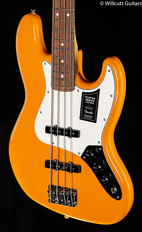 

Басс гитара Fender Player Jazz Bass Capri Orange Bass Guitar-MX22013660-8.57 lbs