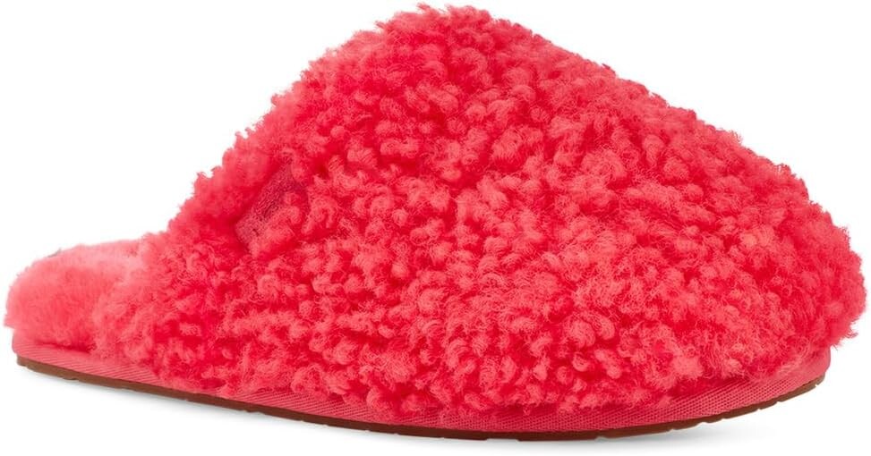 

Тапочки Maxi Curly Slide UGG, цвет Pink Glow