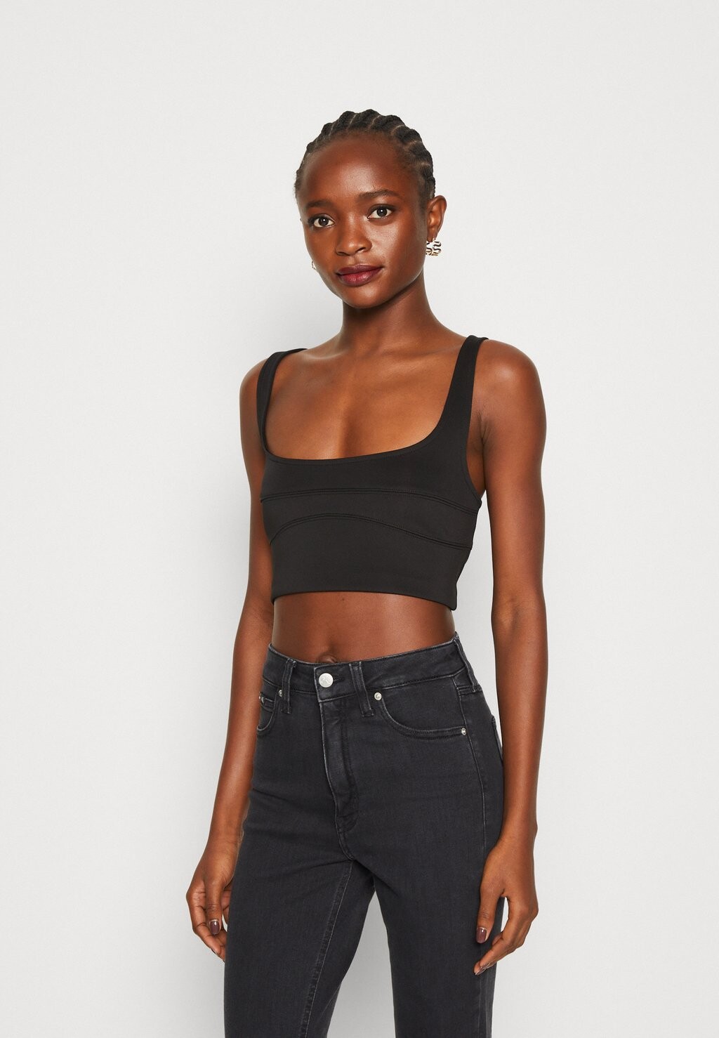 

Топ Calvin Klein, черный