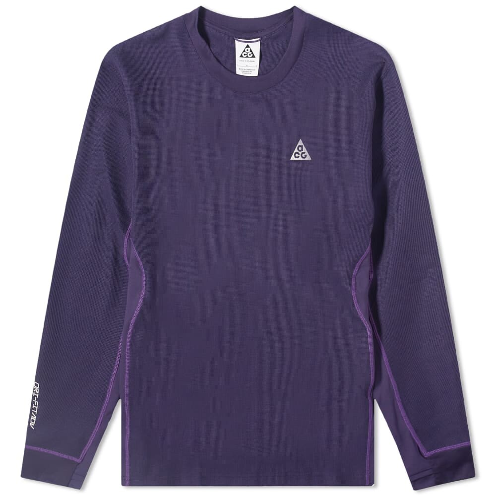 

Зимняя футболка с длинным рукавом Nike Acg Dri-Fit Goat Rocks, мультиколор