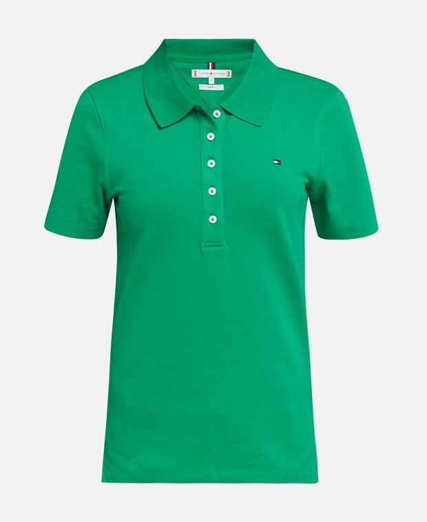 

Рубашка поло Tommy Hilfiger, зеленый