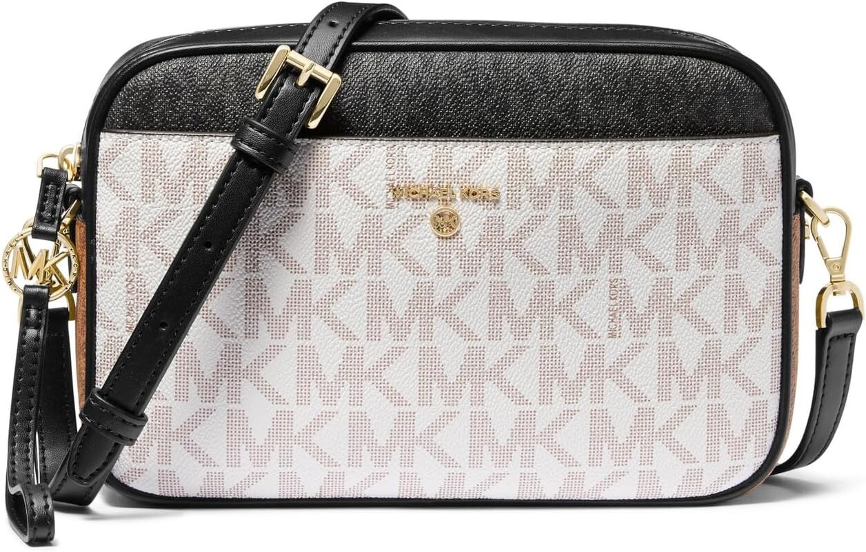 

Большая сумка через плечо Jet Set Charm с камерой East West MICHAEL Michael Kors, цвет Pale Peanut Multi