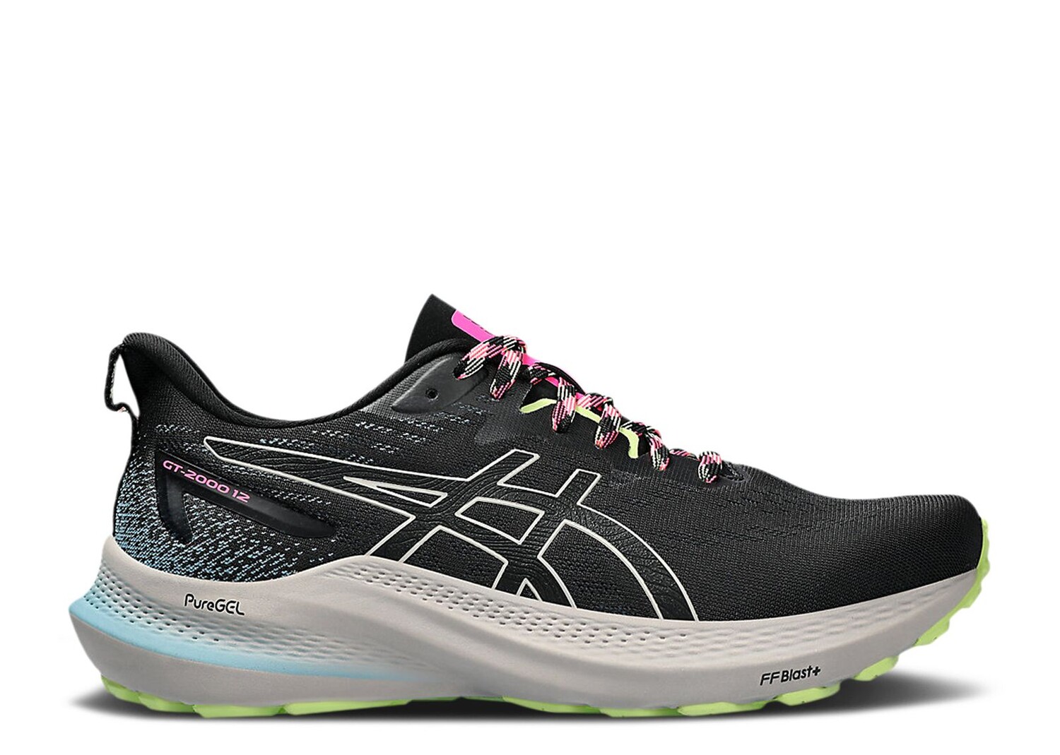 

Кроссовки ASICS Wmns Gt 2000 12 Tr 'Nature Bathing - Lime Green', синий