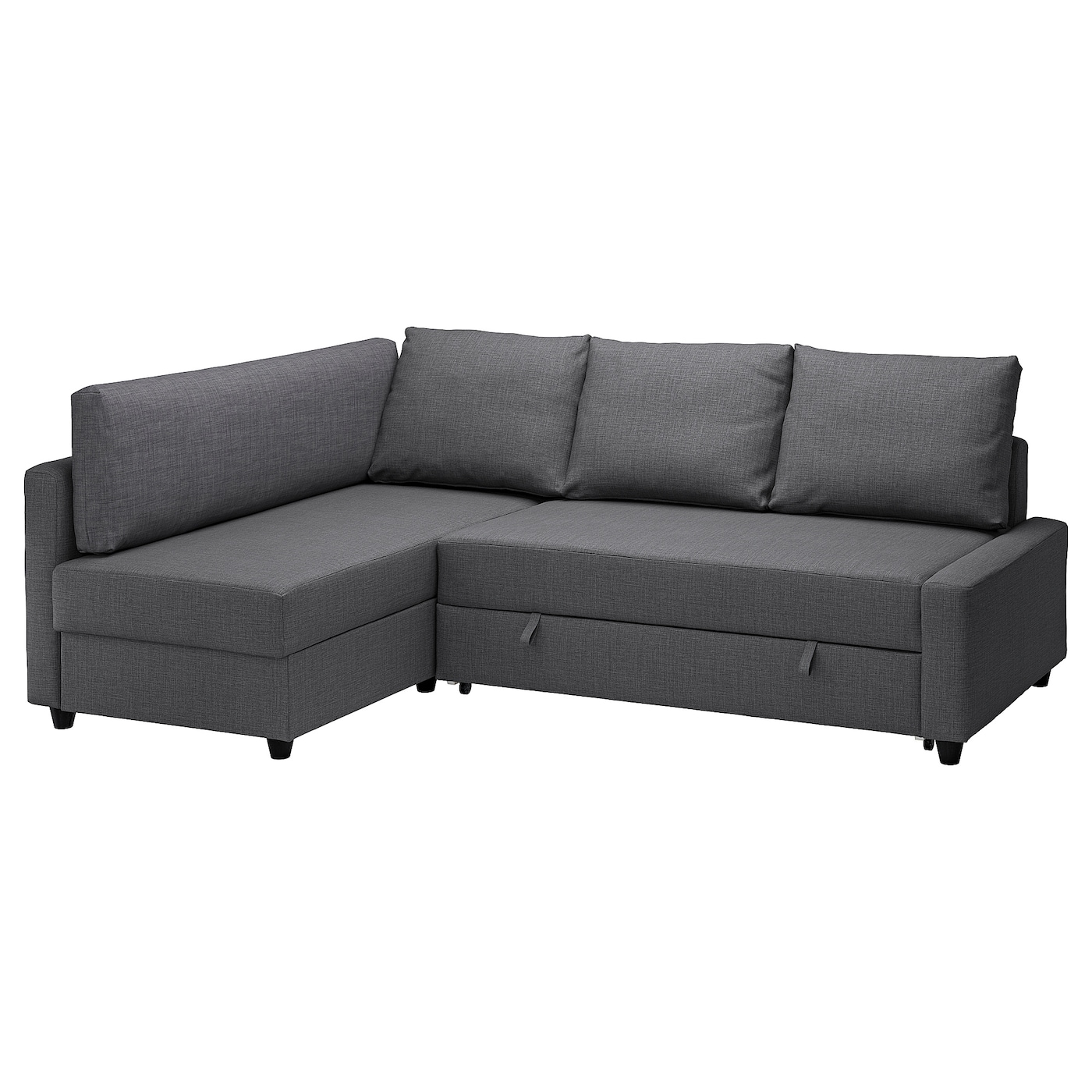 нексус 01 диван кровать ФРИХЕТЕН/КЛАГСХАМН Диван-кровать угловой + место для хранения, Скифтебо темно-серый FRIHETEN/KLAGSHAMN IKEA