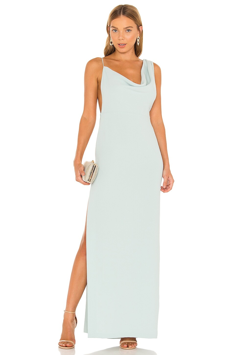 

Платье Amanda Uprichard X REVOLVE Arial Gown, цвет Thyme