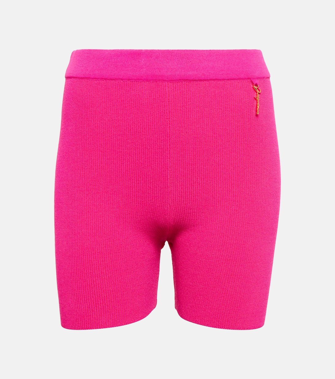 Трикотажные байкерские шорты Le Short Pralu JACQUEMUS, розовый топ le bandeau pralu jacquemus розовый