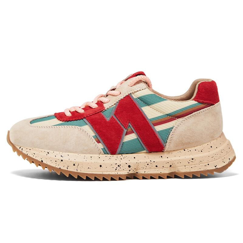 

Кроссовки D:FUSE SCANDINAVIA Lifestyle Shoes Women's Low-top, бежевый/красный