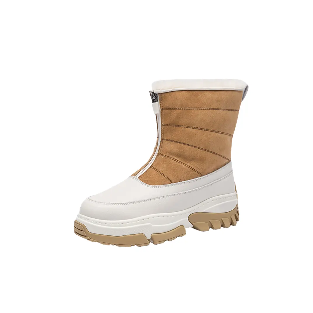 

Зимние ботинки женские Abcfjg, цвет 207 m white waterproof cowhide upper