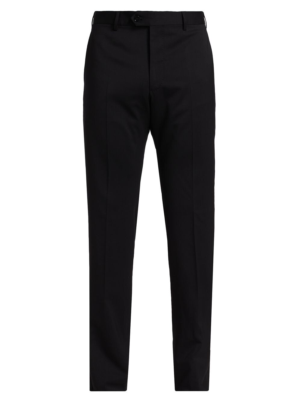 

Зауженные шерстяные брюки Giorgio Armani, черный