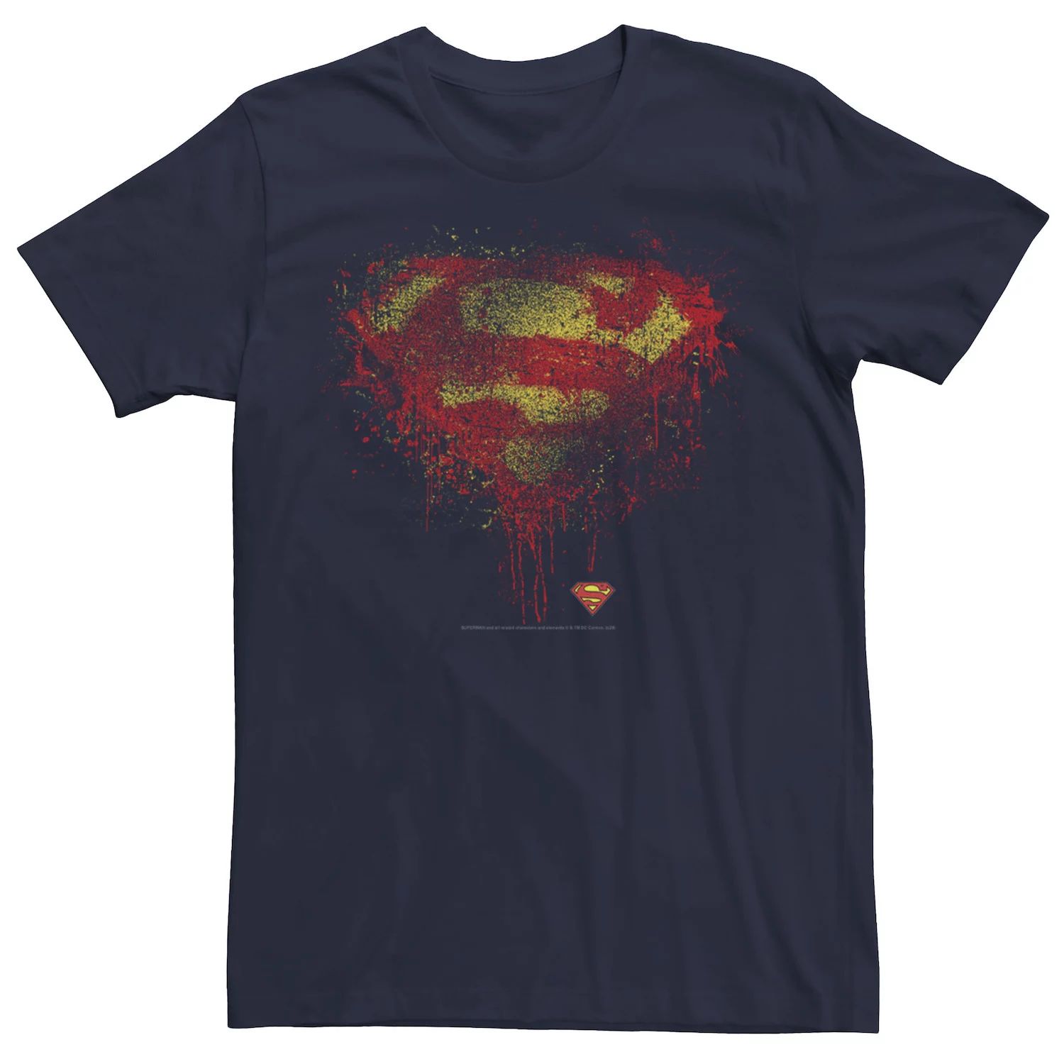 Мужская футболка с логотипом DC Fandome Superman In Flight Licensed Character