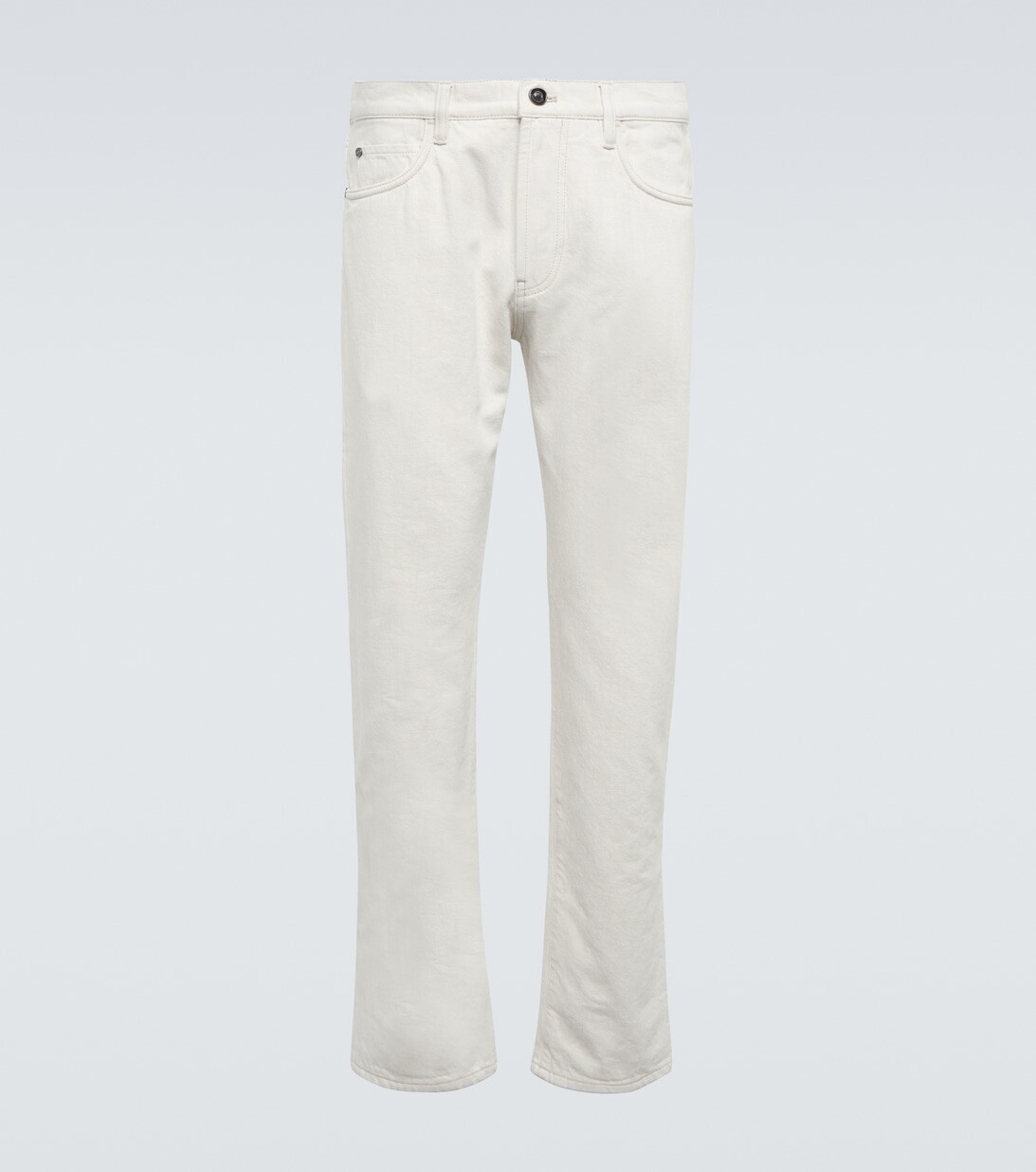 

Джинсы прямого кроя Loro Piana, нейтральный
