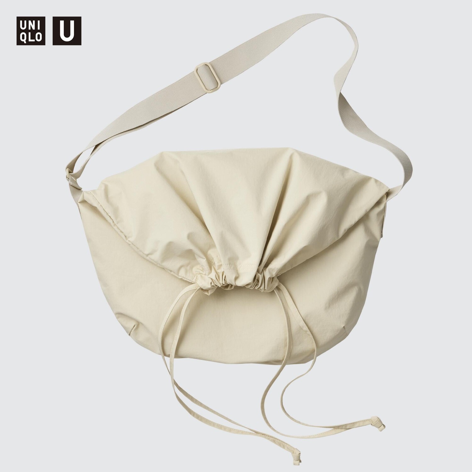 

Сумка Uniqlo с кулиской, бежевый