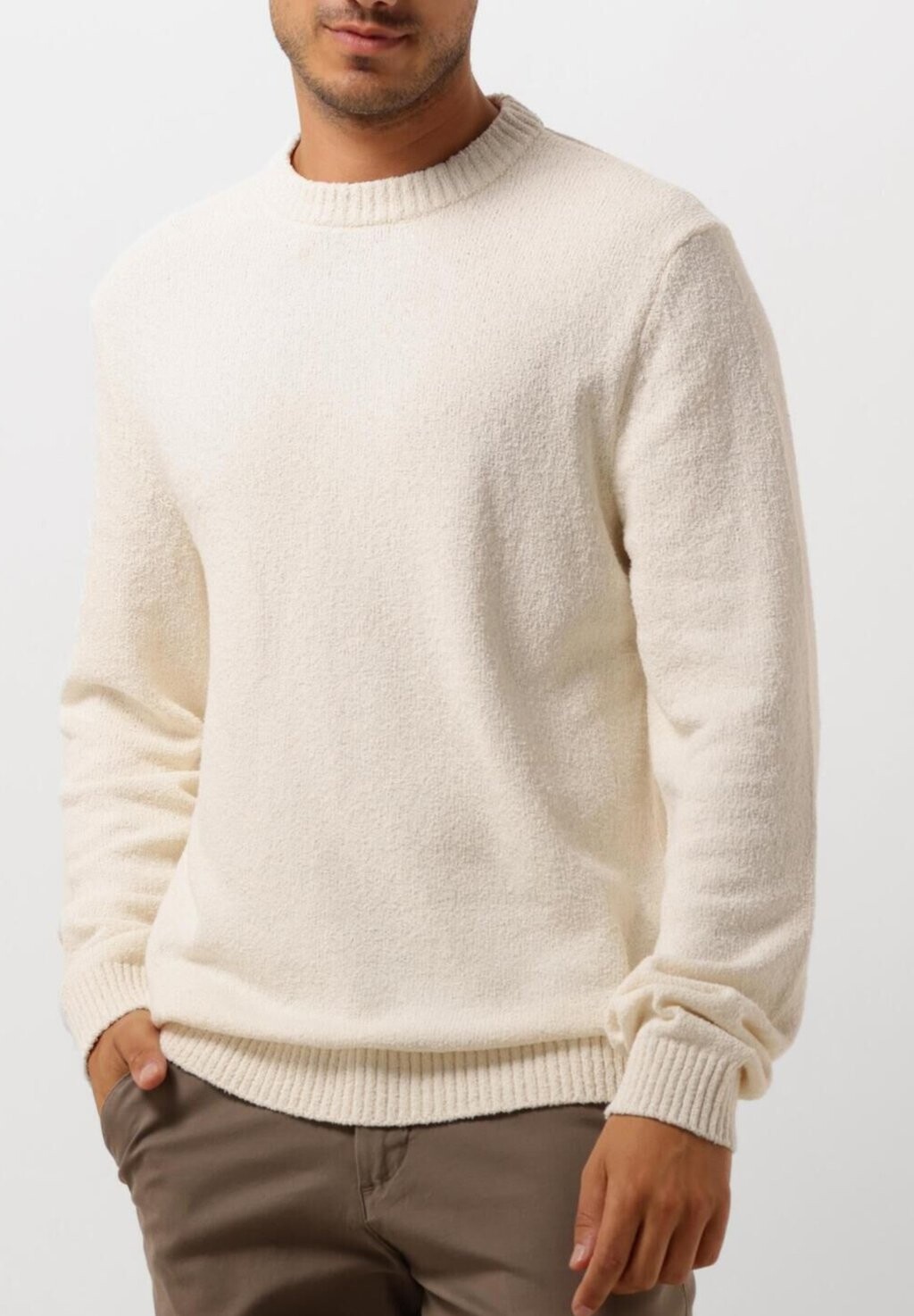 

Джемпер LOOP CREW NECK Selected Homme, бежевый