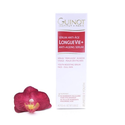 Longue Vie+ Антивозрастная сыворотка Guinot омолаживающий укрепляющий серум для области декольте guinot serum longue vie decolette 50 мл