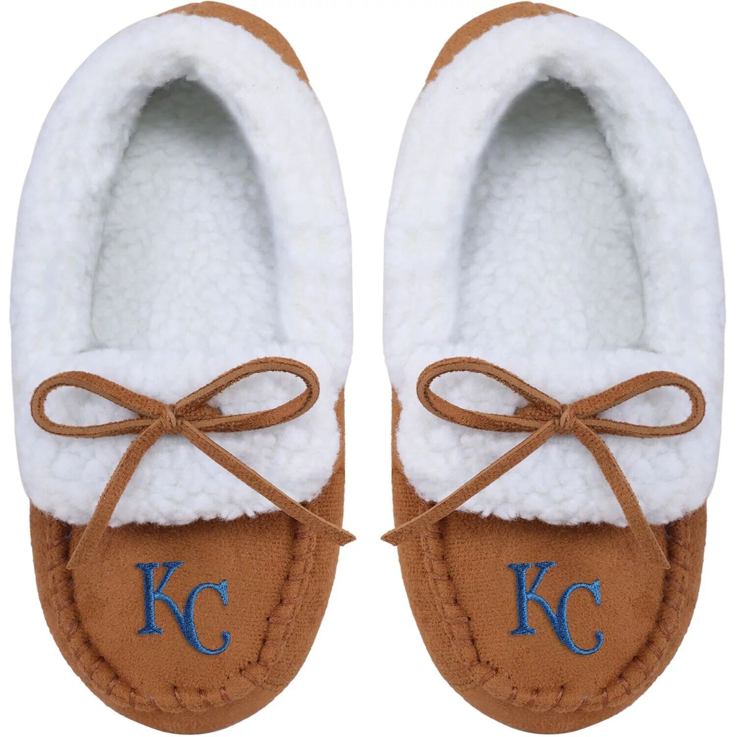 

Молодежные тапочки-мокасины FOCO Kansas City Royals Unbranded