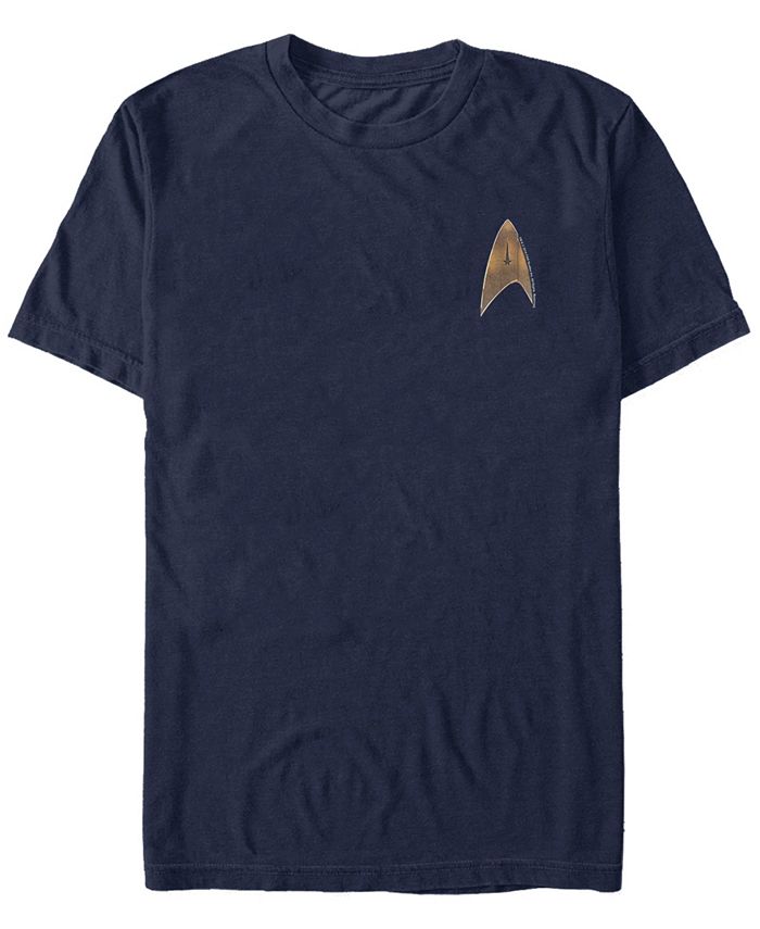 Мужская футболка с короткими рукавами и значком Delta Command Star Trek Discovery Fifth Sun, синий
