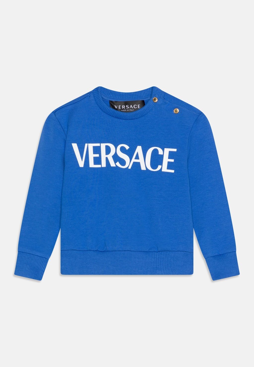 

Толстовка BABY LOGO MEDUSA Versace, цвет bright blue/bianco