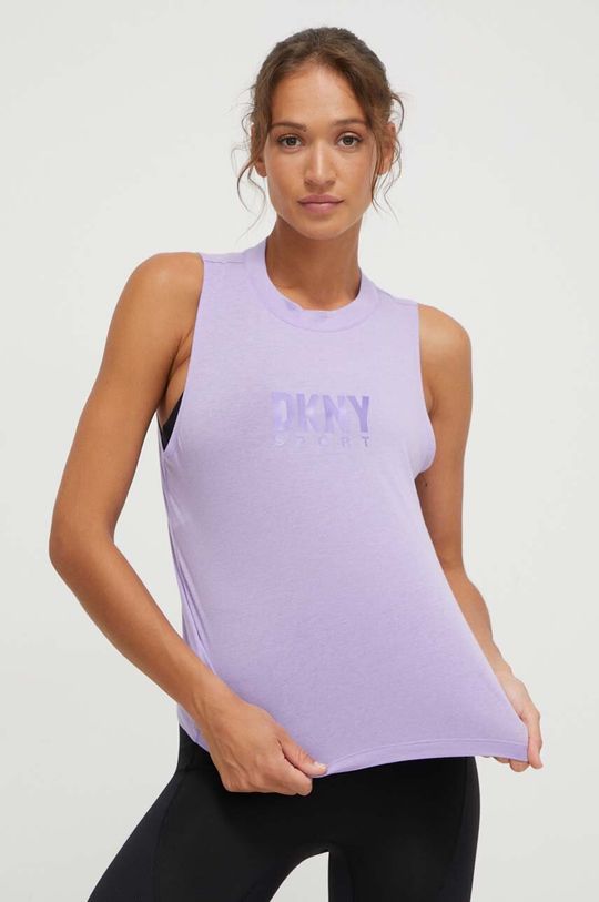 Дкний топ DKNY, фиолетовый