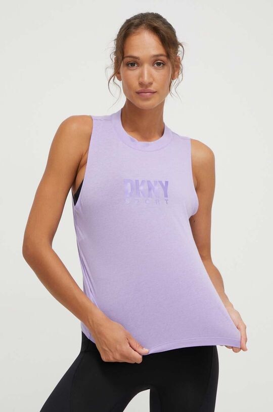 

Дкний топ DKNY, фиолетовый