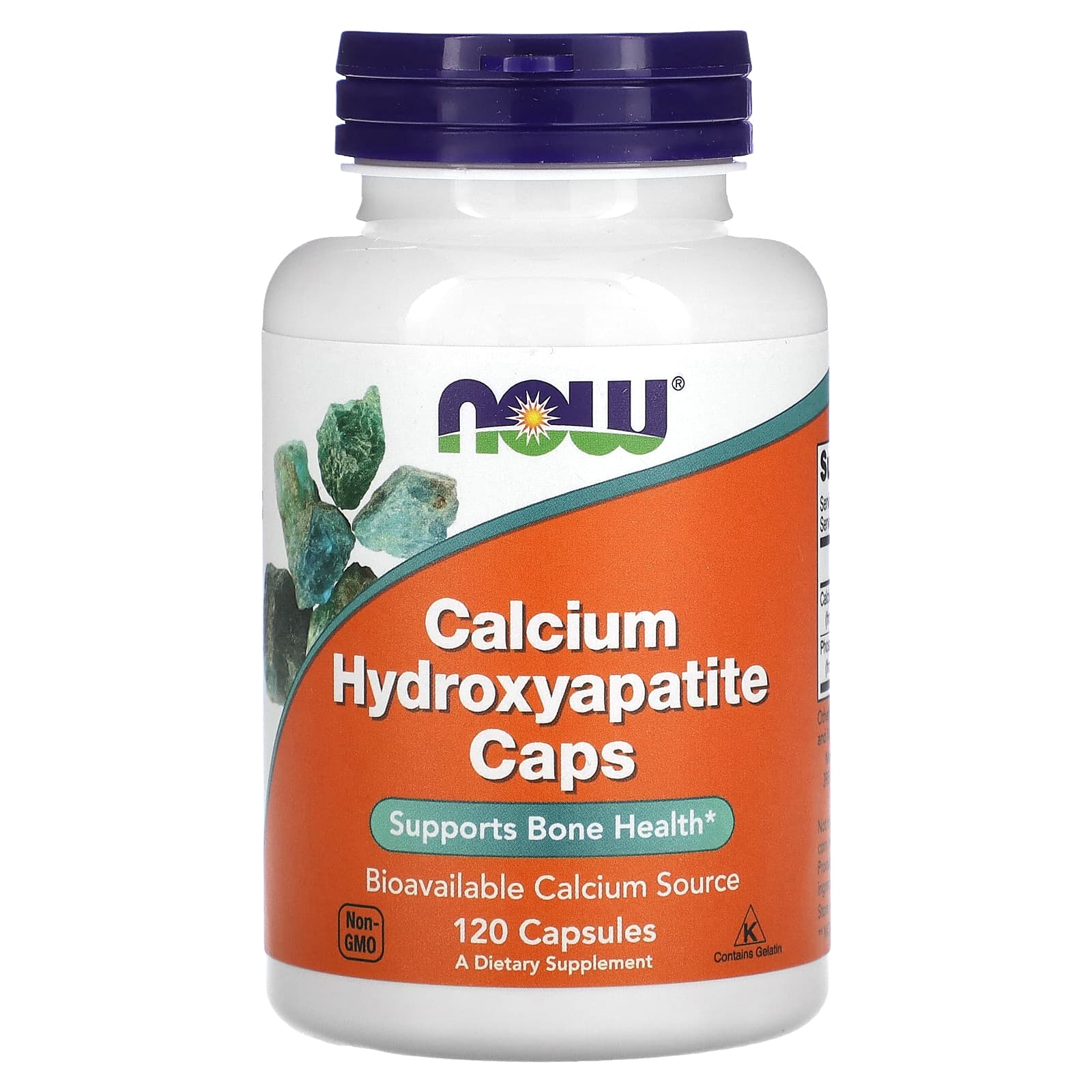 Now Foods Calcium Hydroxyapatite Caps 120 капсул now l tyrosine 500 mg 120 caps 120 капсул