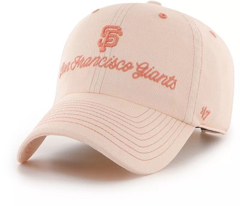 

Женская регулируемая кепка San Francisco Giants Orange Haze Cleanup '47