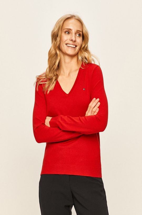 

Свитер Tommy Hilfiger, красный